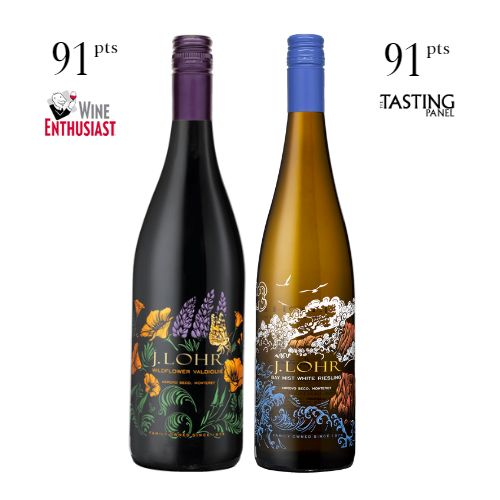 Bundle Duo JLohr Wildflower Valdiguie JLohr Bay Mist White Riesling